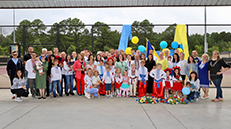 Group of Charlotte Ukrainians on Independence Day