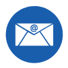Email Envelope Blue Icon