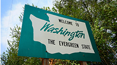 Welcome To Washington Sign