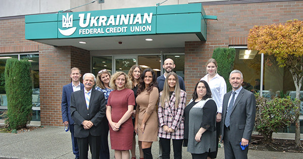 Professionals at ribbon cutting